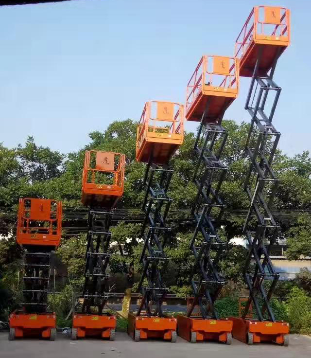 江城8米-14米自行式剪叉高空作业平台